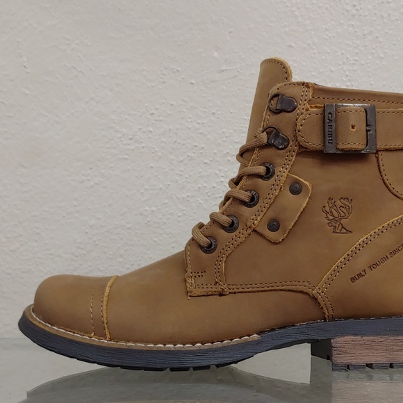 Mens Alamo Rustic Honey Boot main image 6